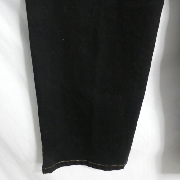 ALIA | size 12 | Black Denim With Contrasting Front and Back Stitching | NWOT - Picture 15 of 16